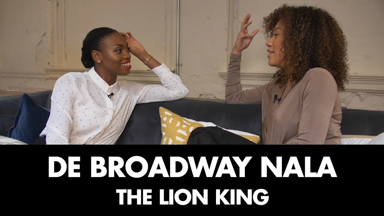 Gaia ontmoet de Nala van Broadway | The Lion King
