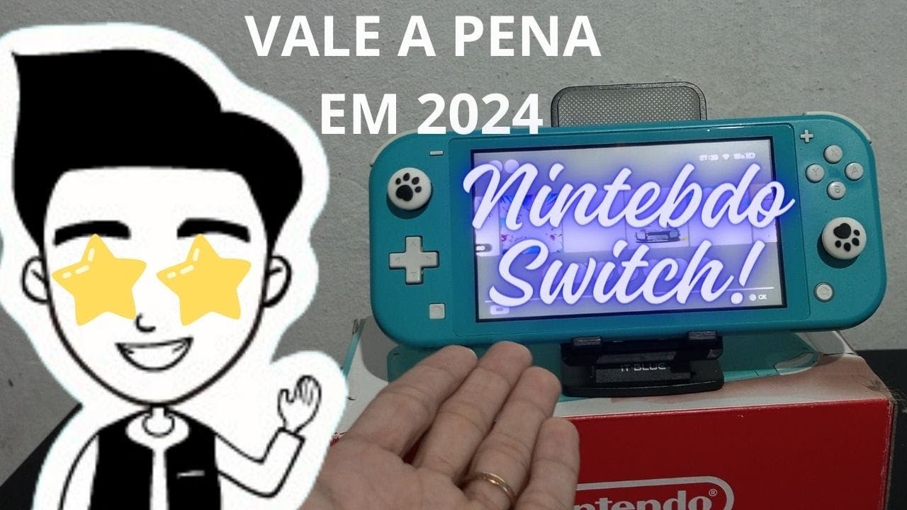 COMPREI UM NINTENDO SWITCH EM 2024 REVIEW (ANALISE)