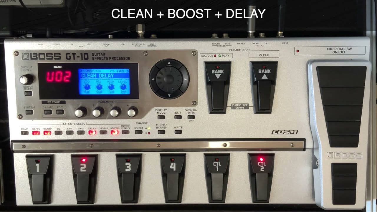 BOSS GT-10 Sound 2022
