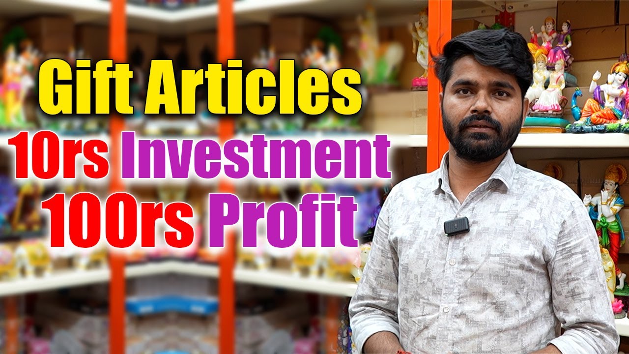 Gift Articles 10rs Investment 100rs Profit || #begumbazar#godstatus#gift #shopping