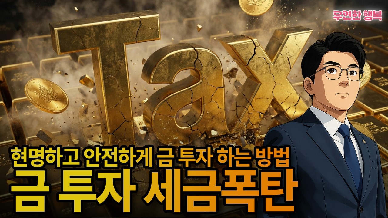 금 투자 잘못하면 세금폭탄 28%, 현명하고 안전하게 금 투자 하는 방법