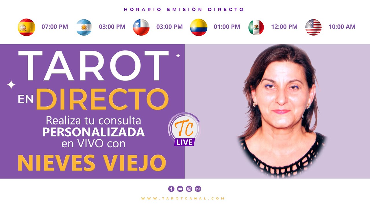 📺 #TarotEnDirecto - #NievesViejo | #TarotCanal