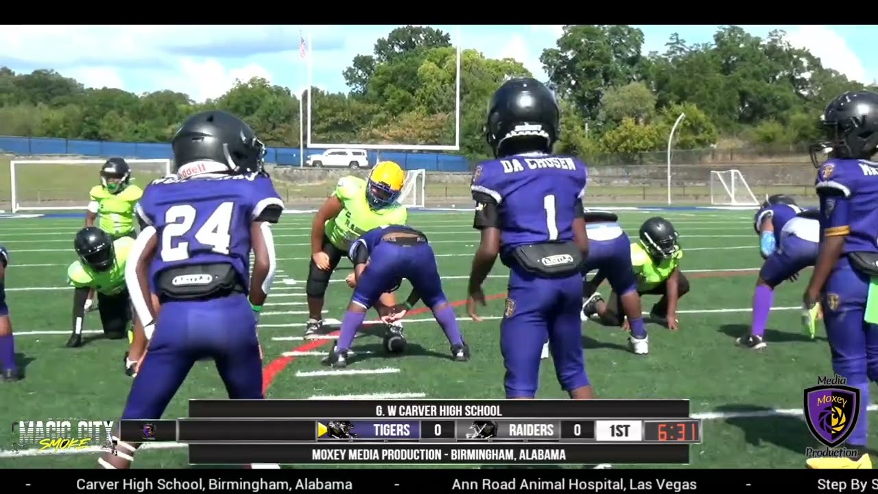 9u Adamsville Tigers vs Municipal Raiders