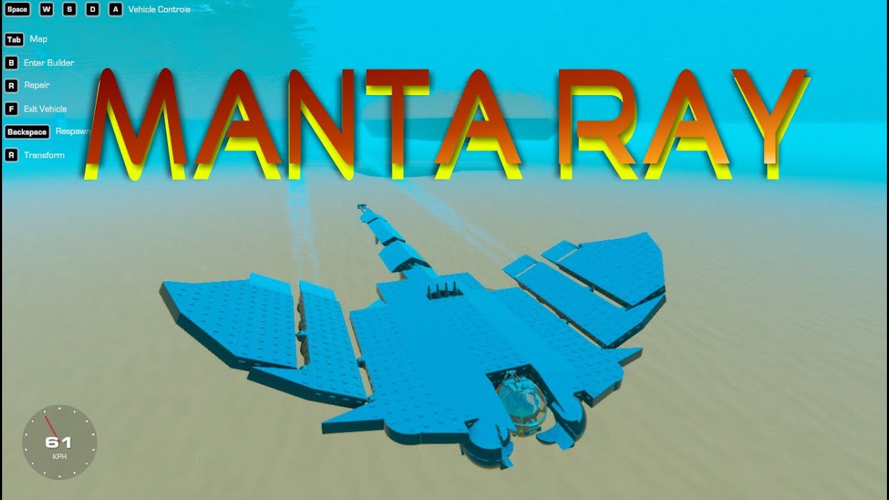 Ocean Creatures Requests! Manta Ray, Great White shark and More! Trailmakers Creations by ThatDomGuy