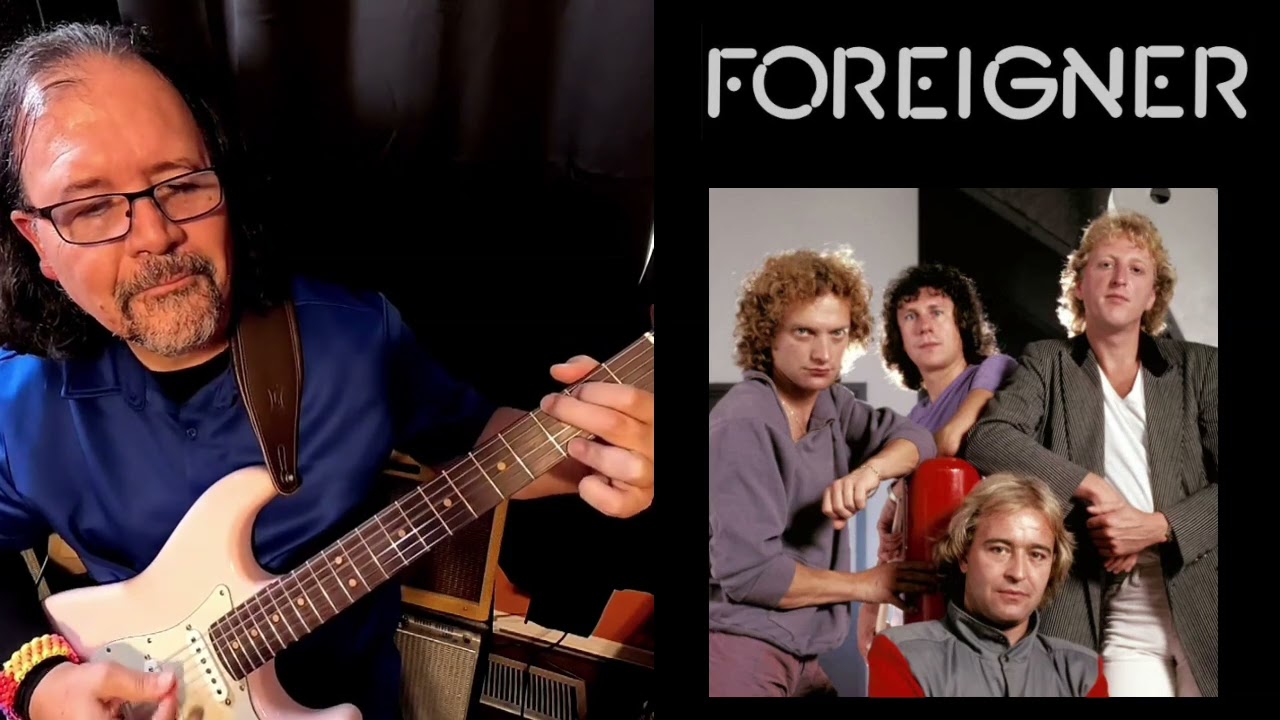 Girl on the Moon by Foreigner- Play Along