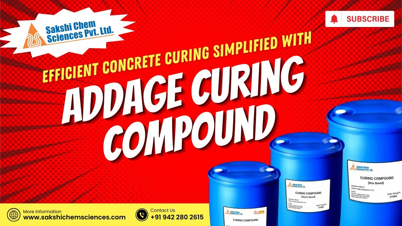 Efficient Concrete Curing Simplified with ADDAGE Curing Compound