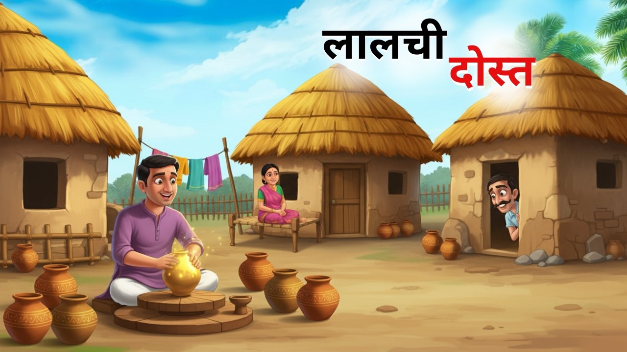 Greedy friend LALCHI FRIEND HINDI KAHANIYA | HINDI STORIES | MORAL STORY