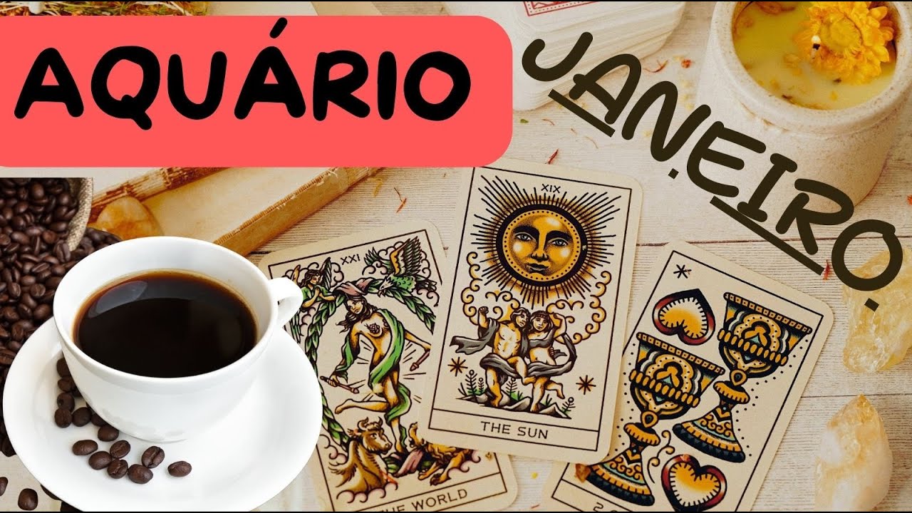 ☕AQUÁRIO ♒ ENCONTRE O SEU CAMINHO EM JANEIRO!🌻✨