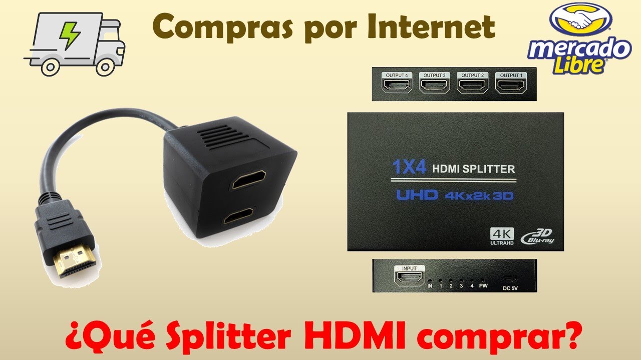 ¿Que splitter HDMI comprar? ¿Quiero duplicar o extender las pantallas? | Mercado Libre FULL Unboxing