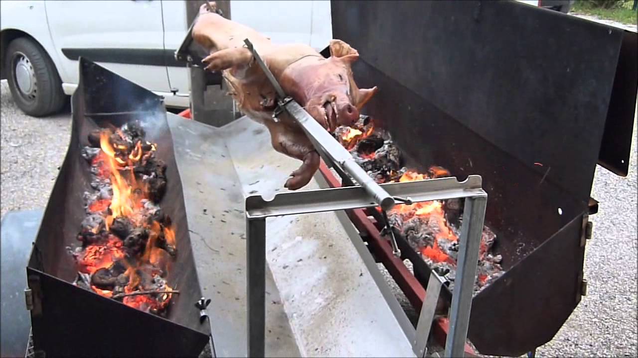 Porcelet &agrave; la broche