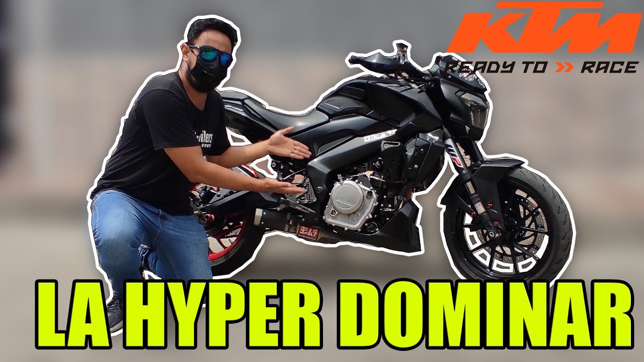 😈DOMINAR 400 con MOTOR de DUKE 390😨//