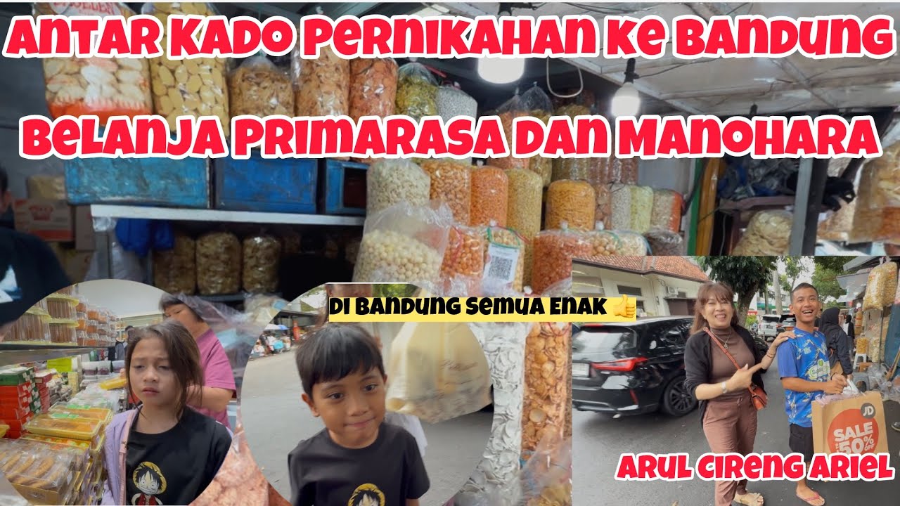 Kado Perkawinan buat Ariel lanjut belanja Manohara & Kue di Primarasa Bandung
