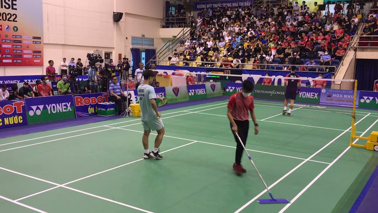 Final Vietnam Open 2022 | Kodai NARAOKA vs SUN Fei Xiang | 奈良岡 功大 vs スン・フェイシャン
