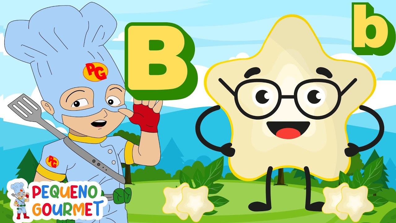 O PEQUENO GOURMET E O ALFABETO SAUDÁVEL  LETRA  B DE BABACO