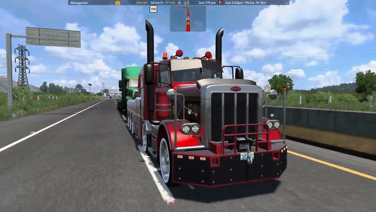 Saludos aquí llevando un trailer para el yonke así los Mochis 