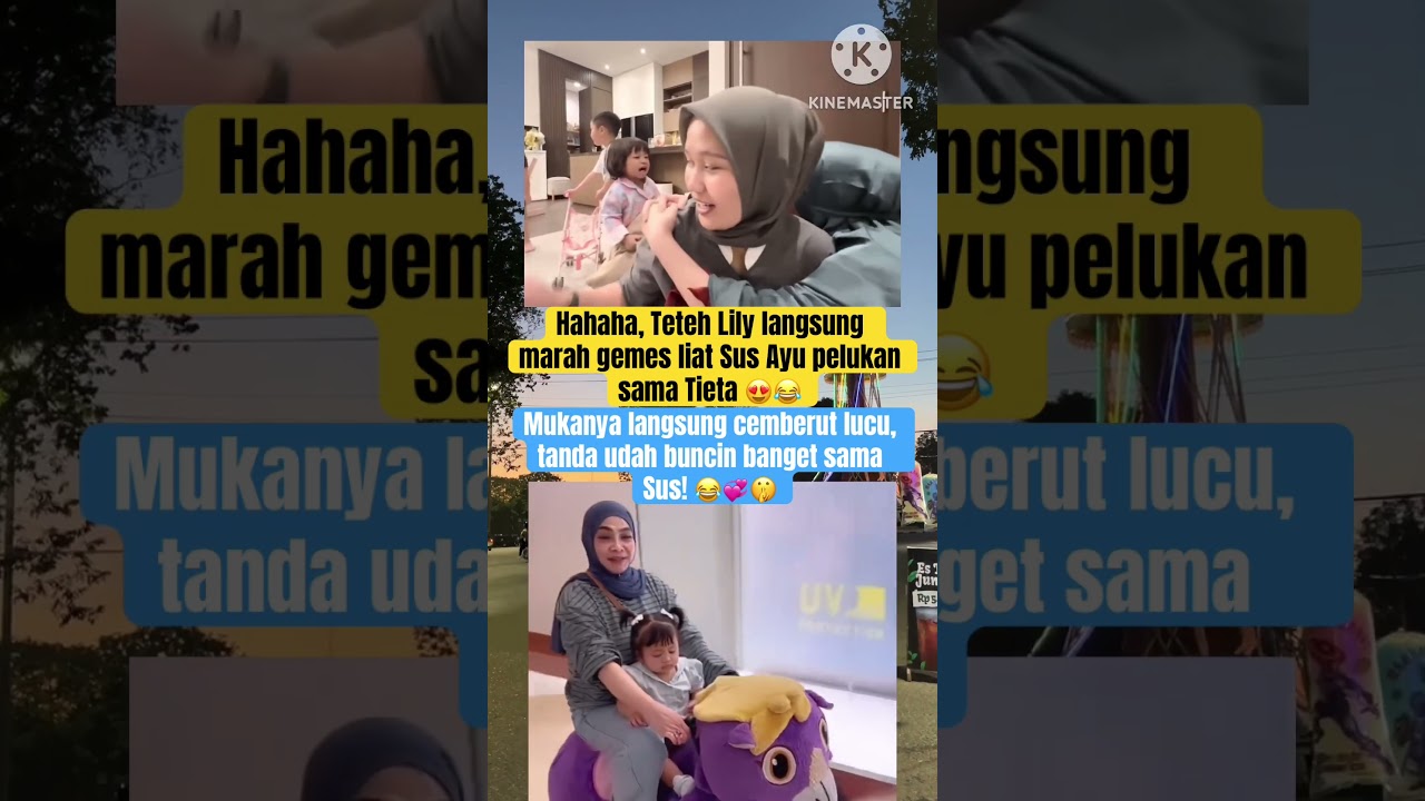 😆💞 Teteh Lily Cemburu Gemes Liat Sus Ayu & Tieta Pelukan!#rietaamalia #lily #amma #rans
