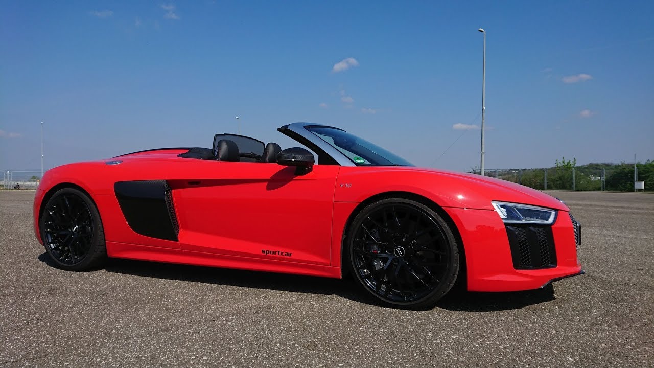 Audi R8 Spyder teszt - SportVerda (Tordai István)