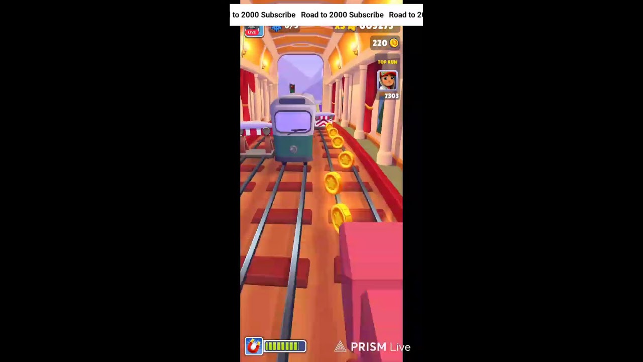 Subway surfers  LIVe #suwaysufers #gameplay
