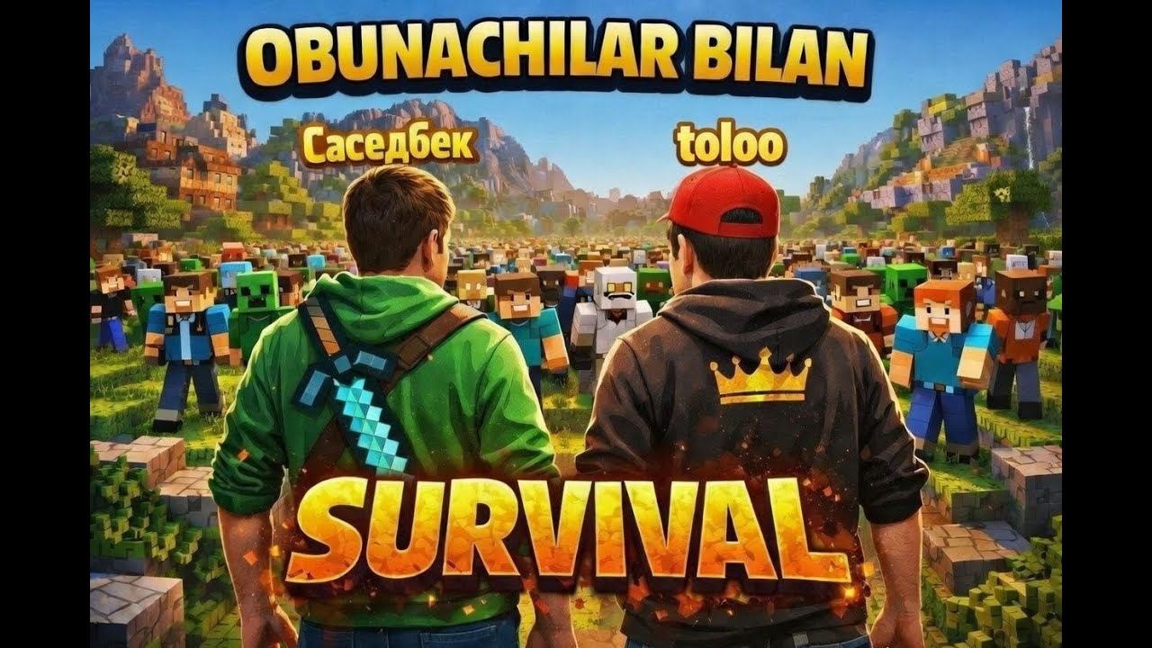 MINECRAFT 0 DAN UY QURAMIZ