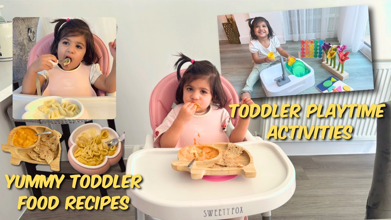 Realistic 2 yr Old Full Day Routine : Meals, Recipes, Activities, Educational Toys | Toddler Routine