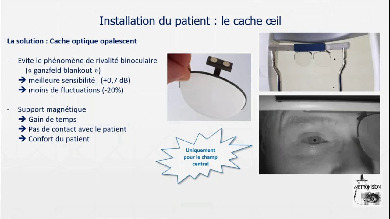 MonCvONE PRO le nouveau Goldmann -1- Installation du patient
