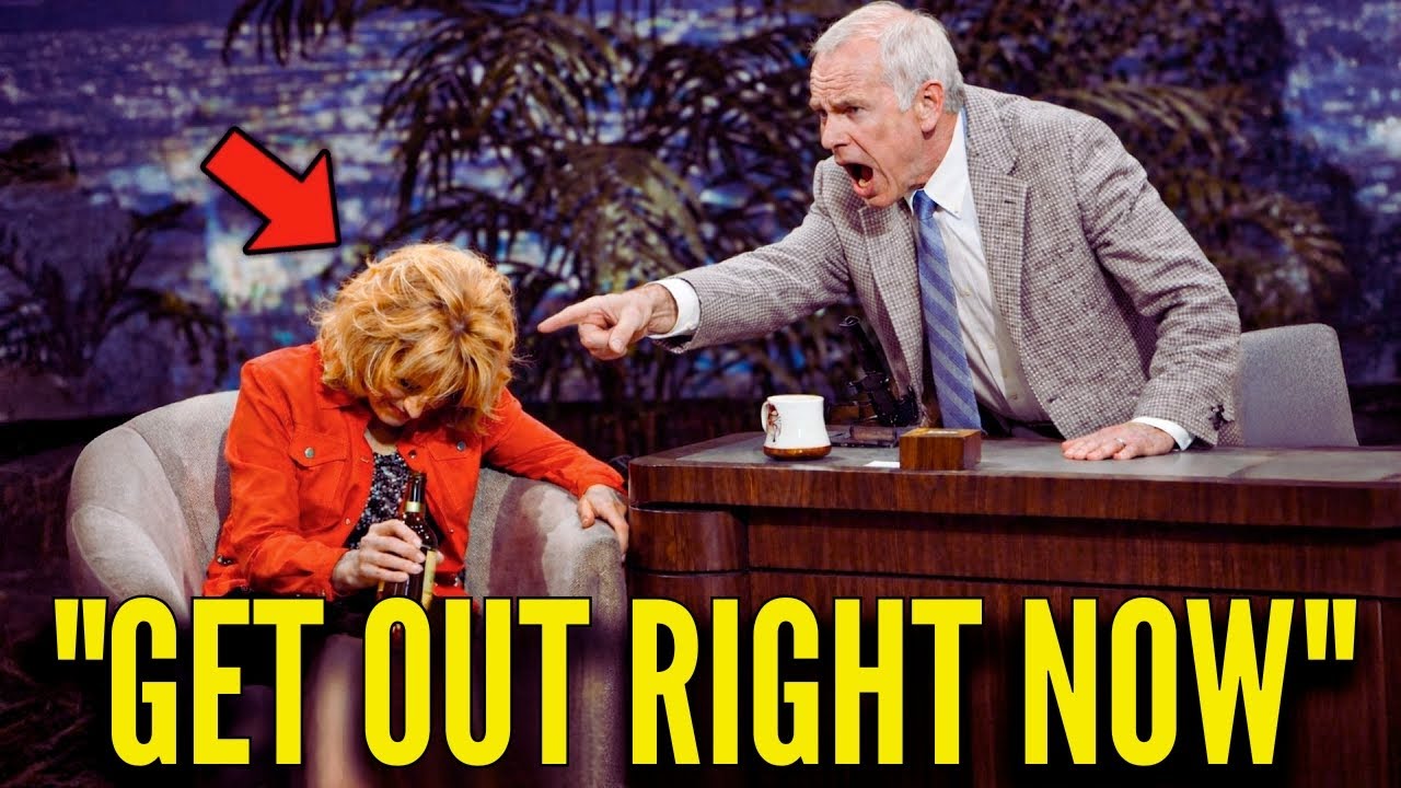 Johnny Carson Guests Who Were Secretly ADDICTS