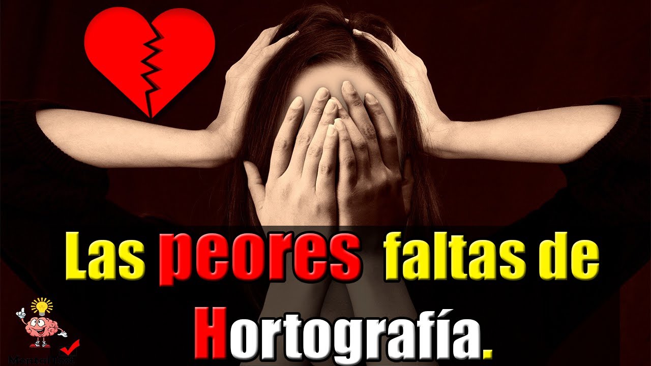 Las peores faltas de ortografía que puedes cometer o ya cometes | 20 Preguntas de ortografía