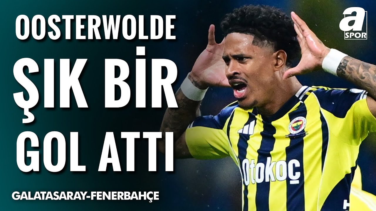 GOL  Jayden Oosterwolde | Galatasaray 0-2 Fenerbah&ccedil;e | Turkcell S&uuml;per Kupa Finali