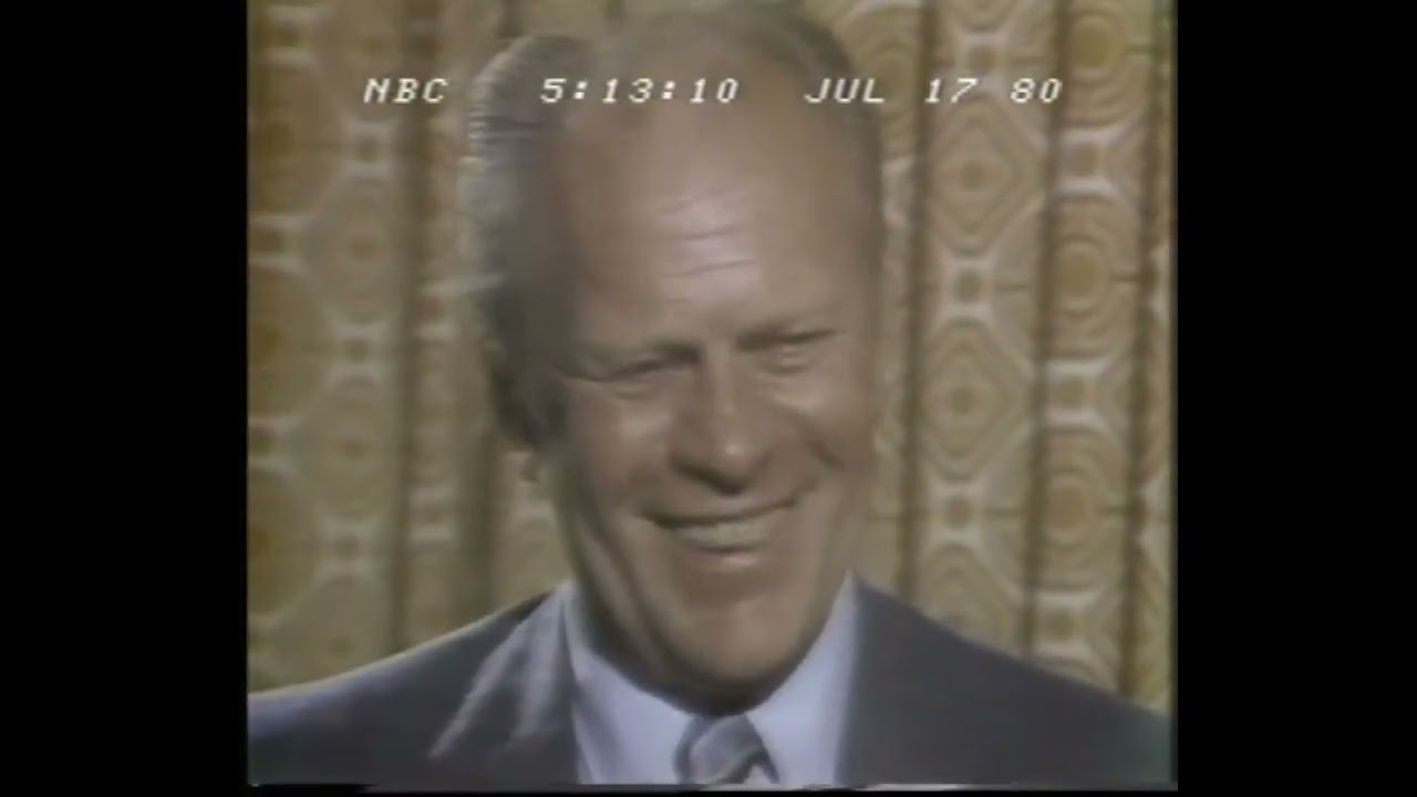 NBC NEWS   1980 REPUBLICAN NATIONAL CONVENTION NIGHT 4