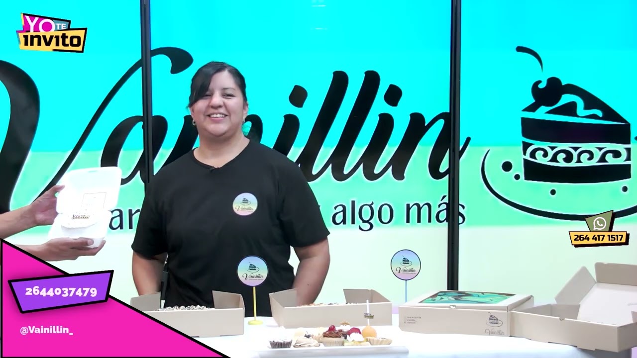 Lunes 23 de febrero - Bloque 2 / Celeste González- YO EMPRENDO 💡: ¡Hoy conocemos Vainillin! 🎂🍰🧁