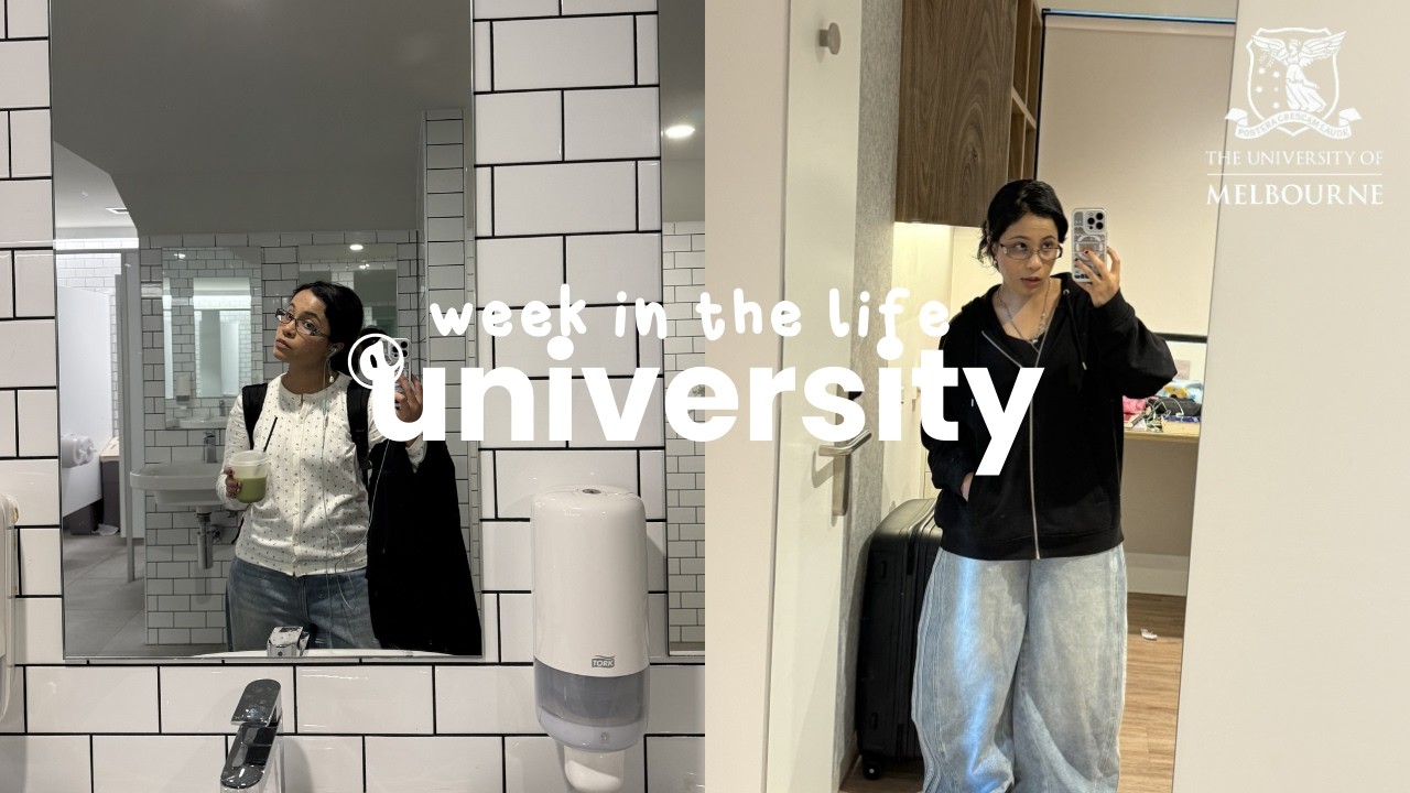 what the FIRST WEEK of UNI looks like at the BEST UNIVERSITY in AUSTRALIA: