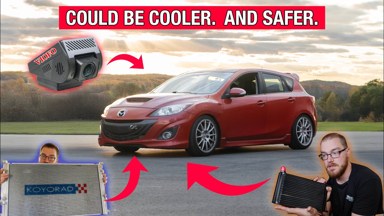 Моя недорогая Mazdaspeed3 больше не перегревается! И ещё получила видеорегистратор Viofo.