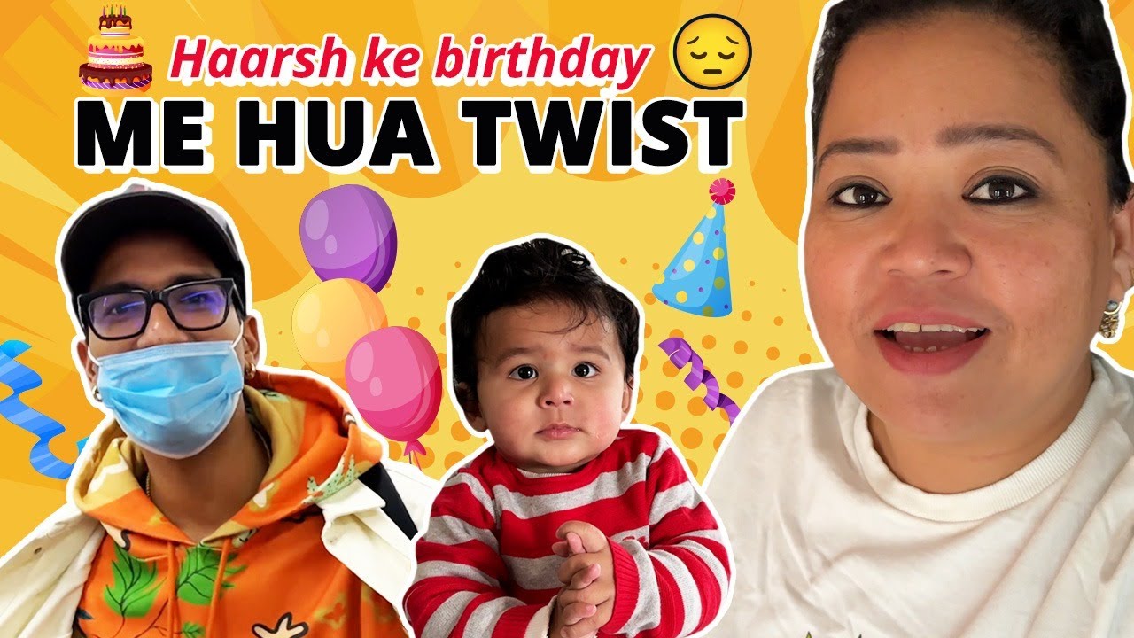 Haarsh Ka Happy Birthday🔥 | Delhi Vlog | Bharti Singh | Haarsh Limbachiyaa