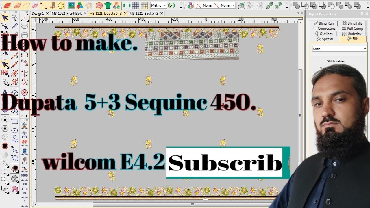How To Embroider A Dupatta (with Tips!)