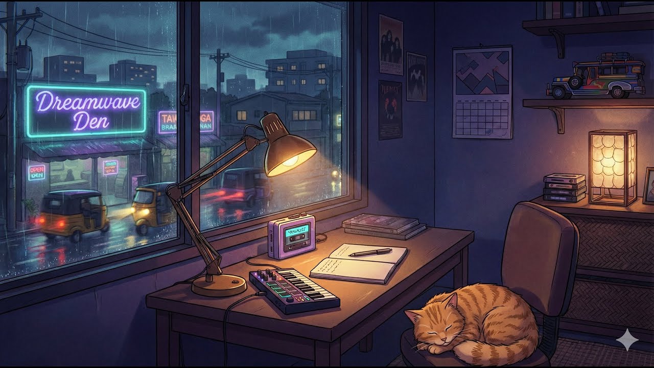 Ultimate Vinyl Rhodes LoFi Mix (No Vocals) | 68–71 BPM Study -  Chill -  Focus