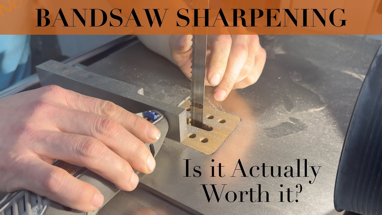 Bandsaw Blade Sharpening - How it works and is it worth it?