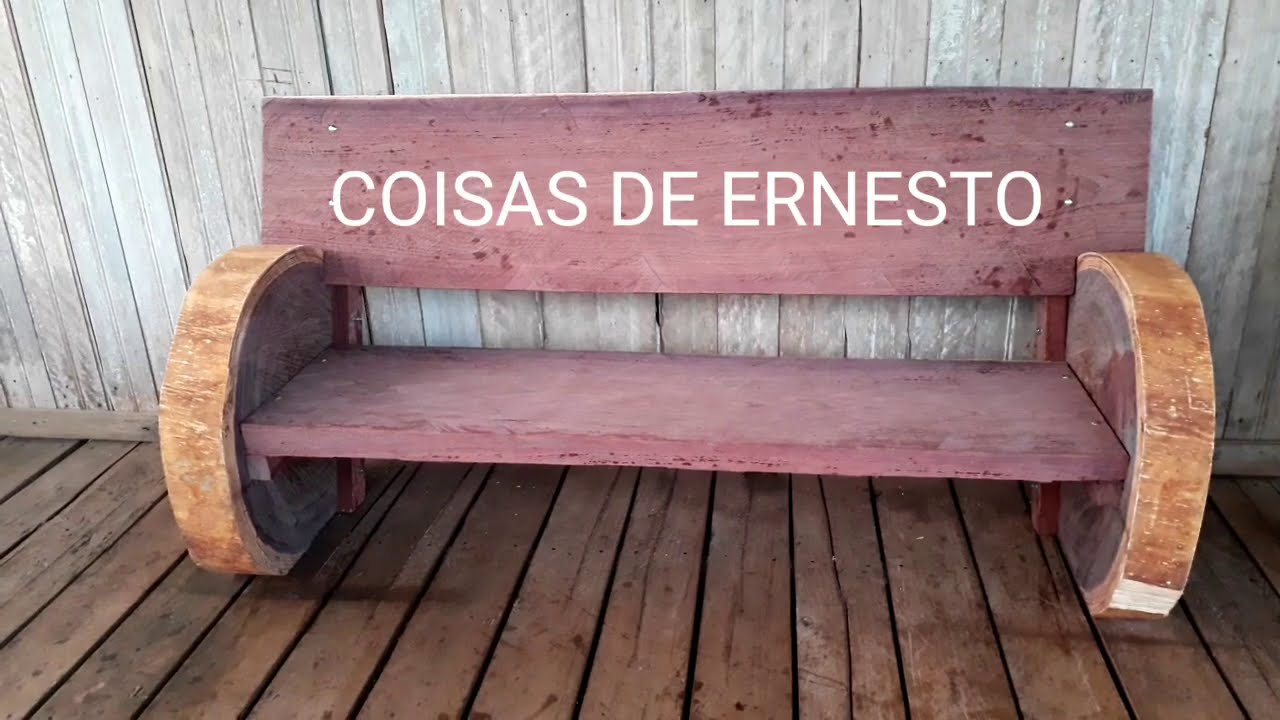 BANCO RUSTICO DE ROXINHO