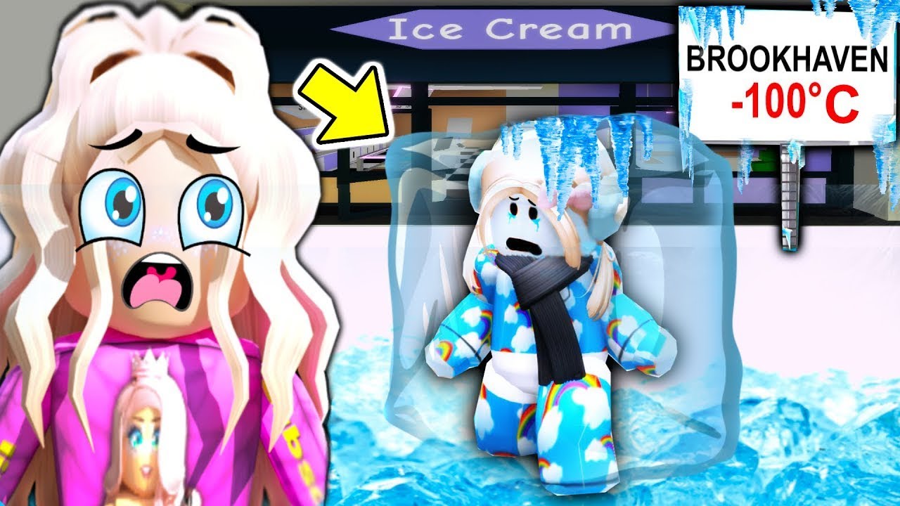 Supraviețuim INGHETULUI cu Fiica mea EMA de 8 ANI.. (Brookhaven Roblox)