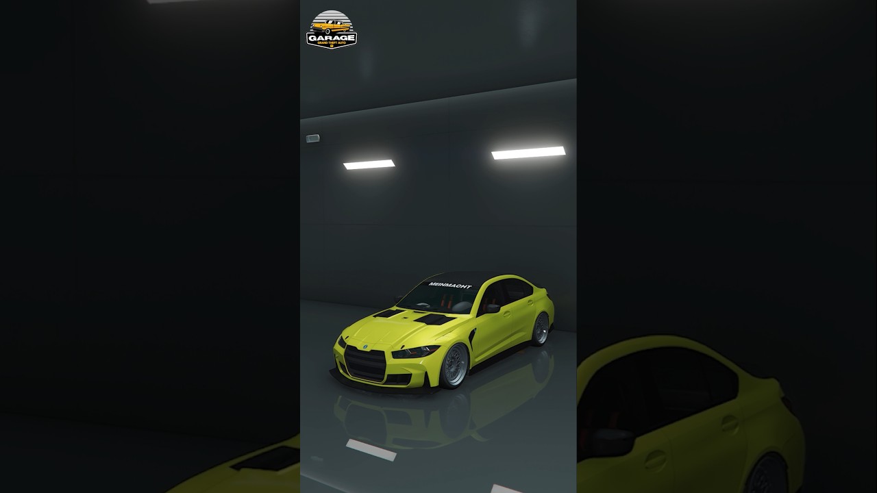 Ubermacht Sentinel GTS Customization (BMW M3 G80) - GTA 5 Online #shorts
