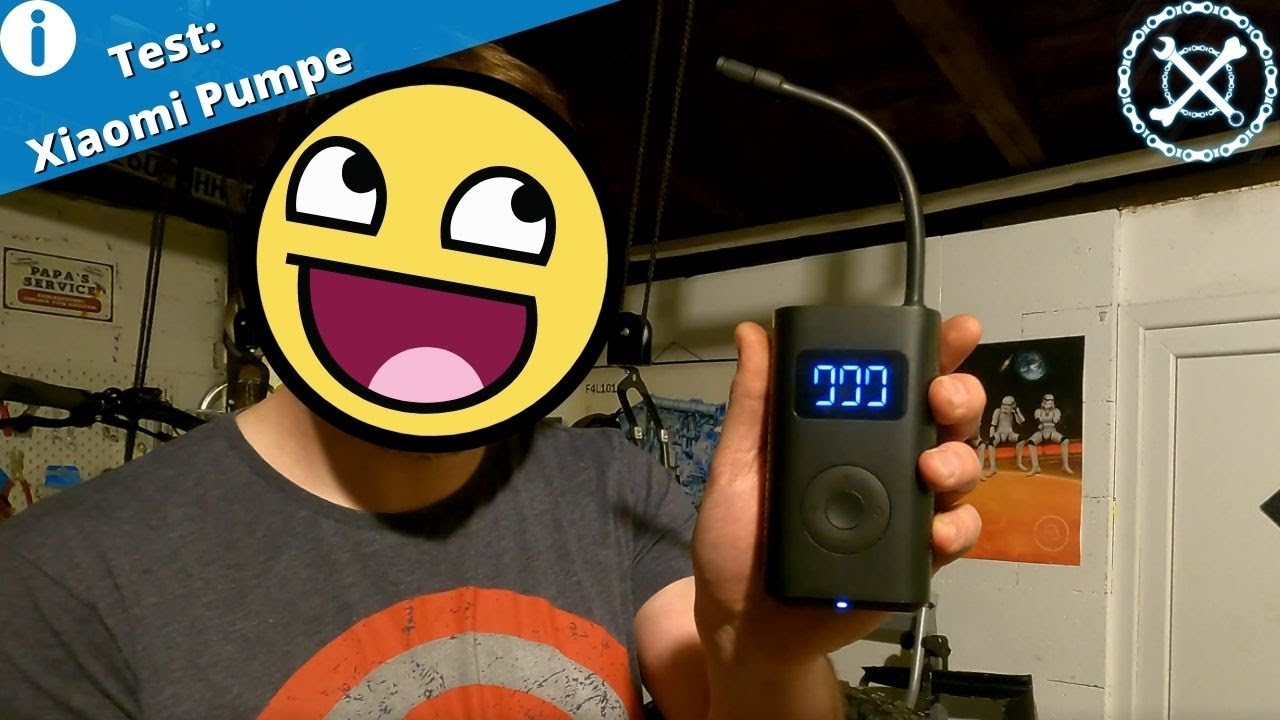 Elektrischen Luftpumpe Xiaomi Mijia - Wie lange braucht sie für einen Reifen? @xiaomi