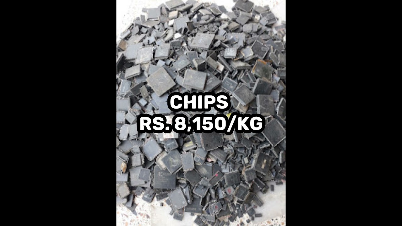 Shorts | Chips Rate | Computer Scrap Rate Delhi Market | E-waste Scrap Gold Value | Gold Recovery