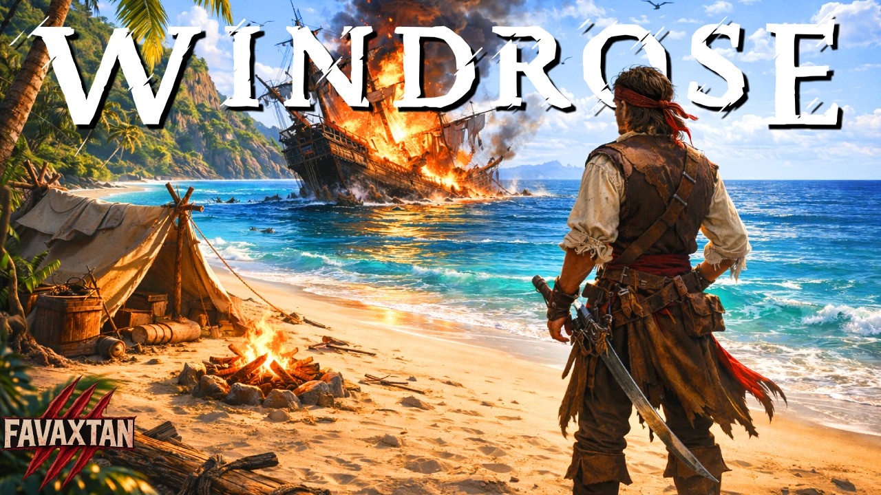 My First Steps In This AMAZING Pirate Survival Game! | Windrose Gameplay | Ep 1 #letsplay