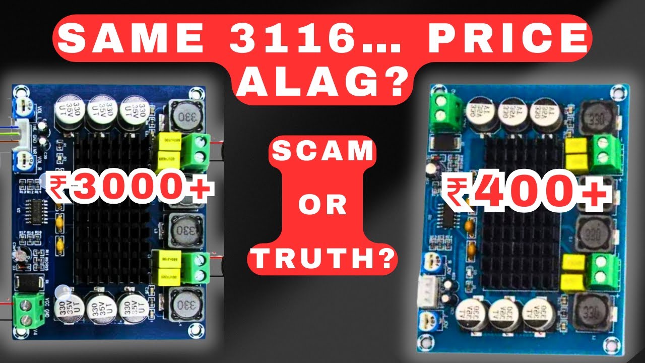 Real vs Fake TPA3116D2 😱 | Same Board, Same Price… Sach Kya Hai