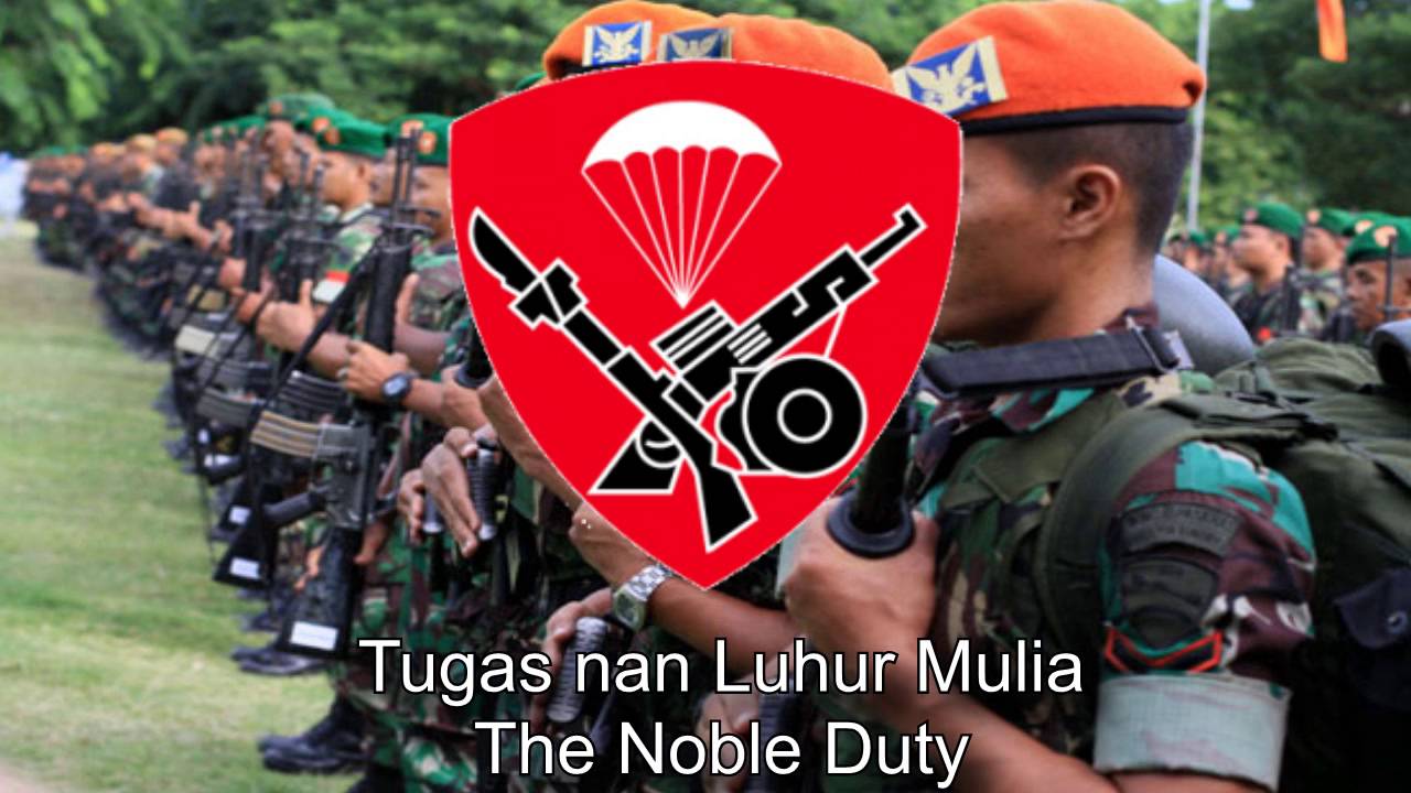 Indonesian National Forces Song (Paskhas) - Hymne Paskhas