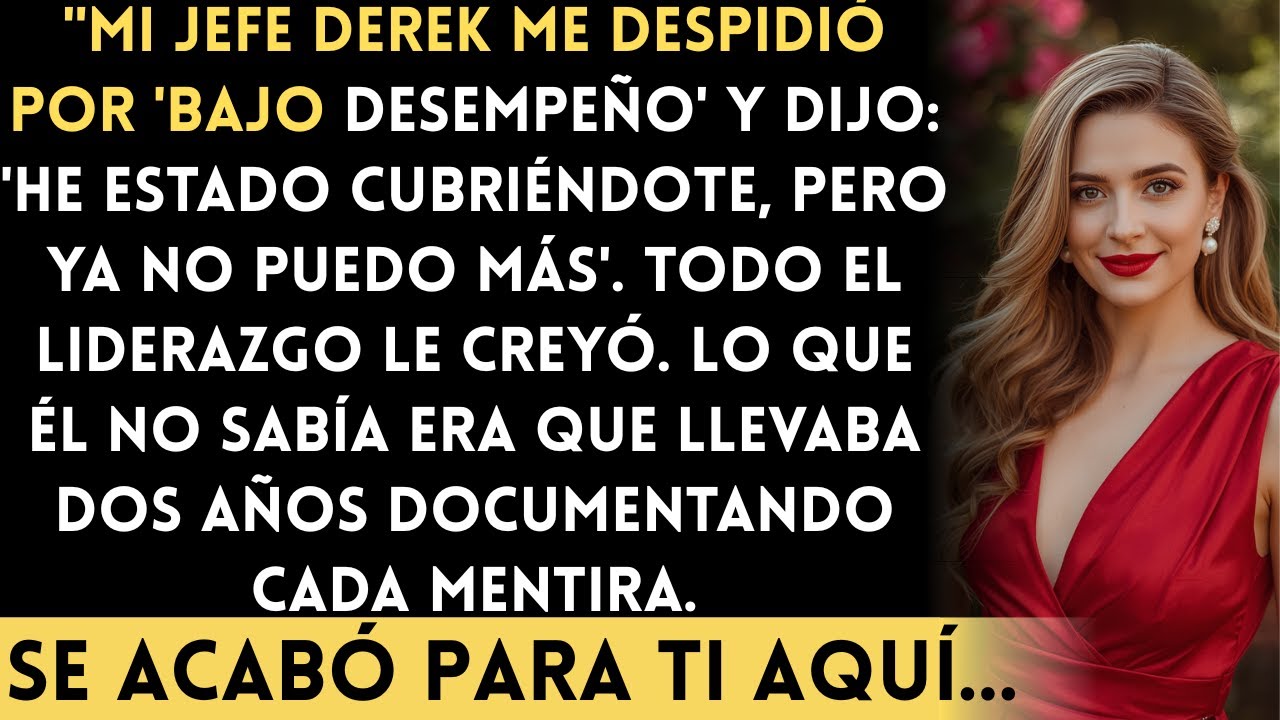 Mi jefe me despidió por 'bajo desempeño—pero me di cuenta de que yo hacía su trabajo mejor que él...