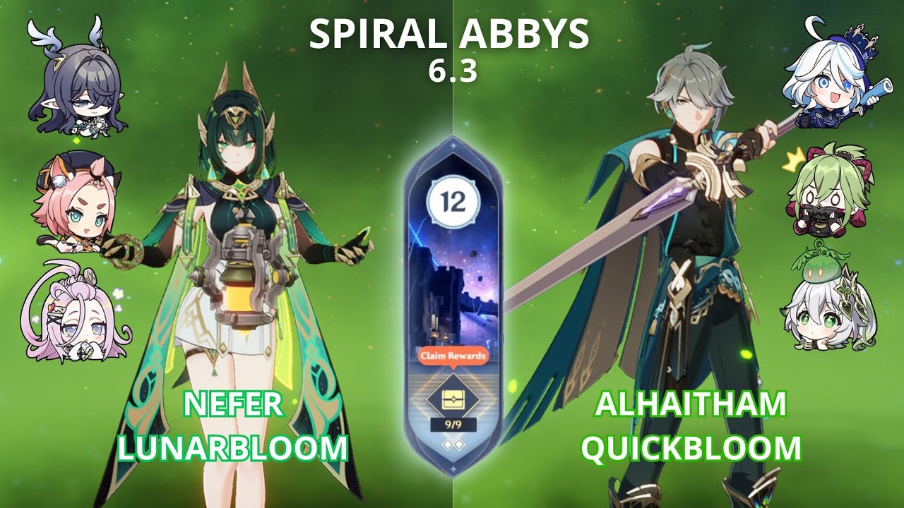F2P | Nefer C0 & Al Haitham C0 | Spiral Abyss 6.3 | Genshin Impact