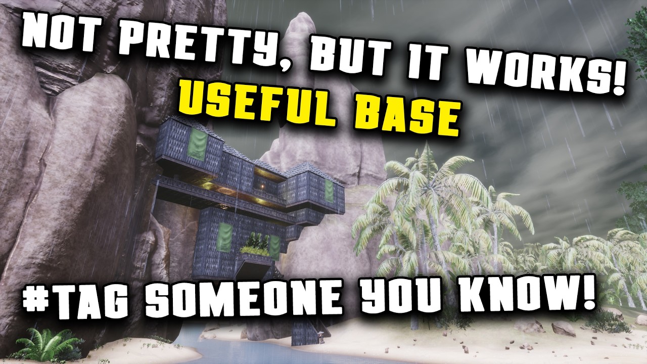 Уродливая 🤮, но полезная база 😅 Отметьте кого-нибудь из своих знакомых! 🤔 | Conan Exiles