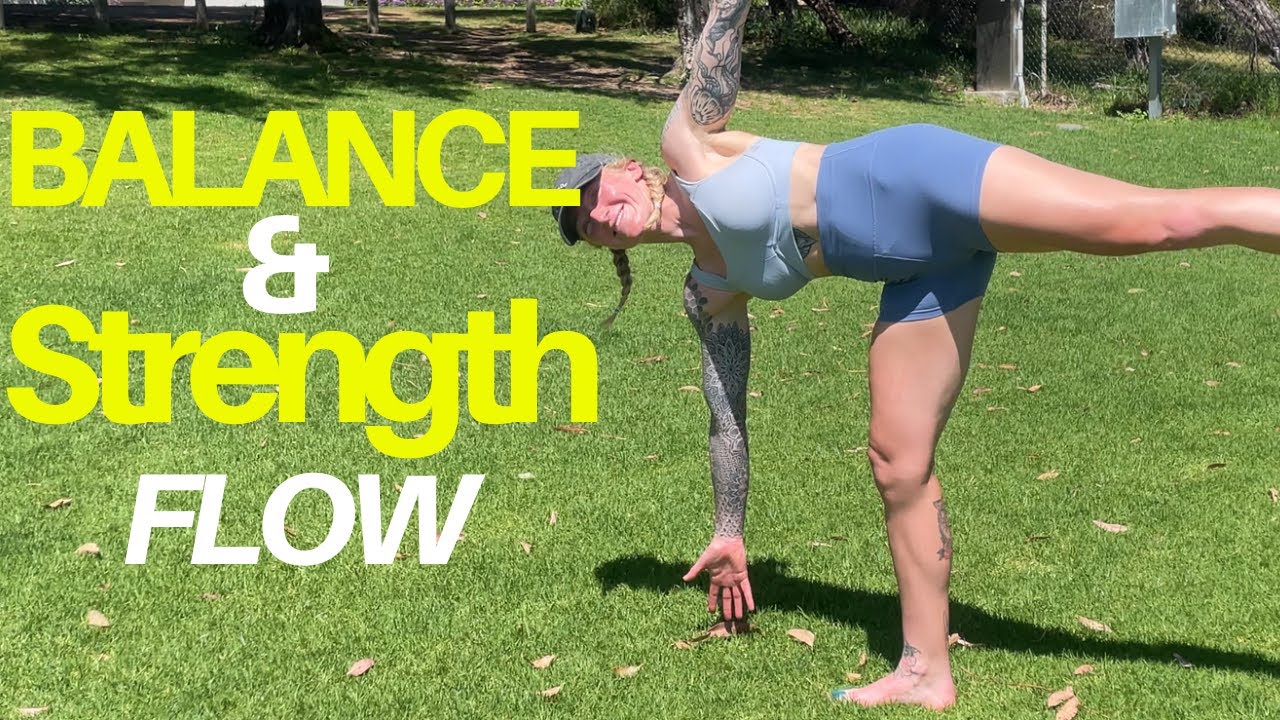 Yoga For Balance & Strength | Fun Flow With Handstands, Crows & Core Power