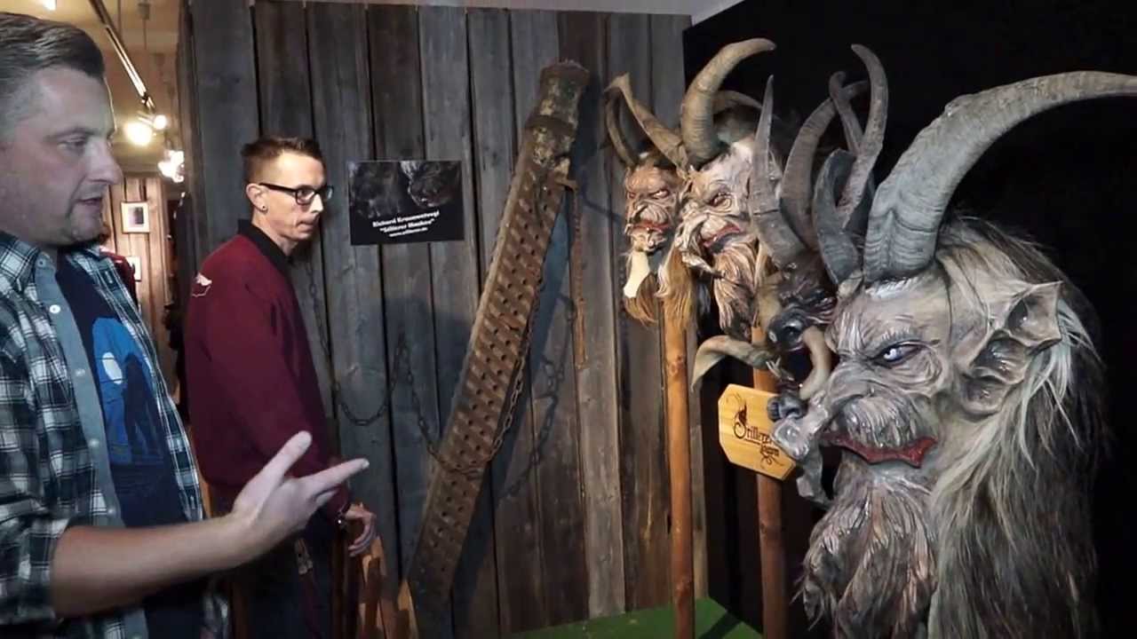 Krampus-Ausstellung Jagdmuseum Rundgang
