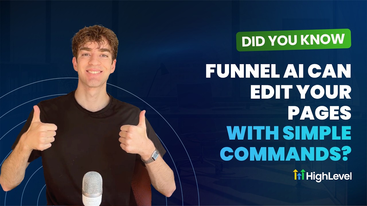 А вы знали, что Funnel AI может редактировать ваши страницы с помощью простых команд?